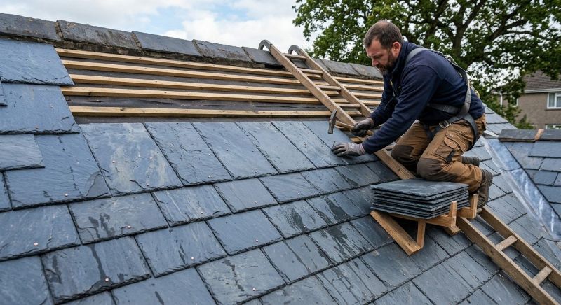 Slate Roof Installation in Millsboro, DE