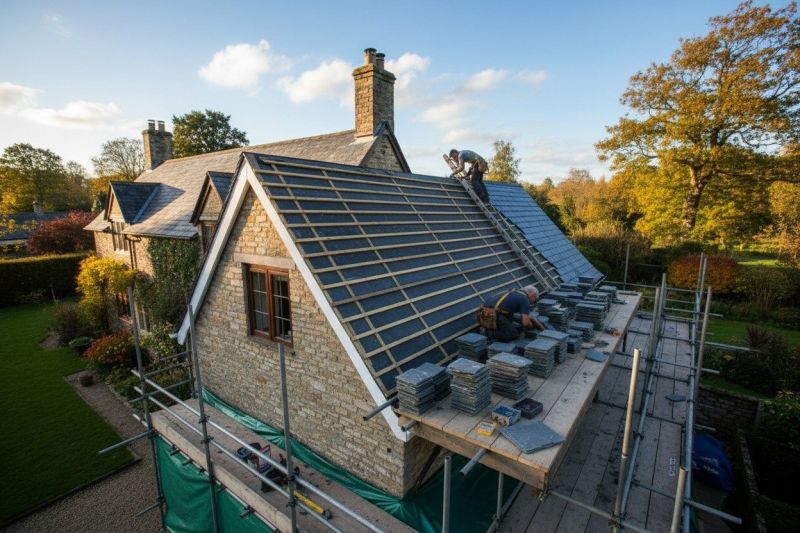 Slate Roof Replacement in Bethany Beach, DE