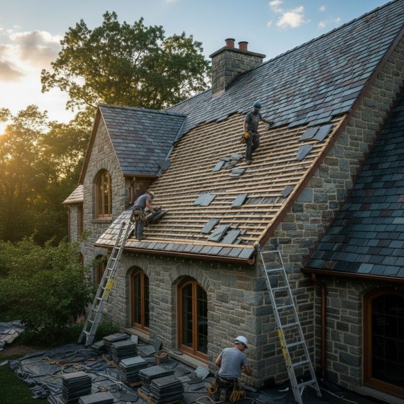Slate Roof Replacement in Fenwick Island, DE