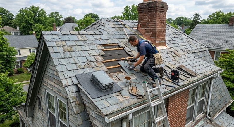 Slate Shingles Repair in Bethany Beach, DE