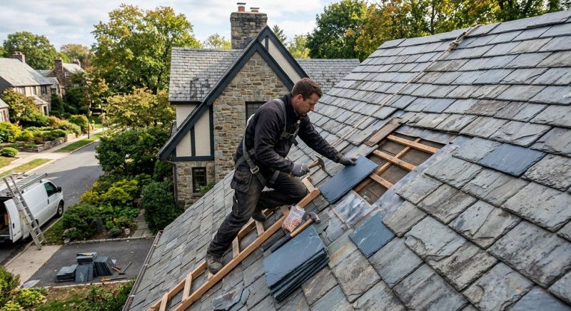 Slate Shingles Repair in Georgetown, DE
