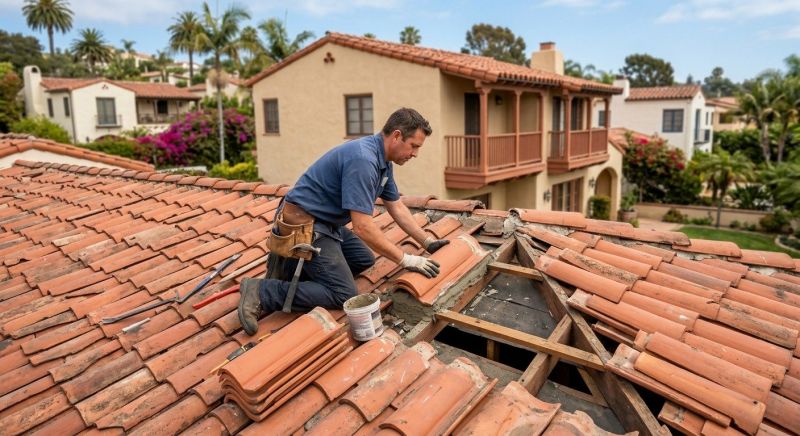 Spanish Tile Roof Repair in Millsboro, DE