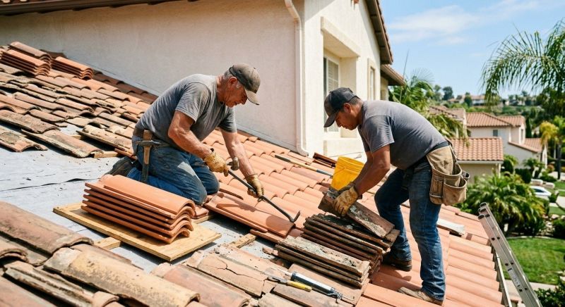 Spanish Tile Roof Repair in Millsboro, DE