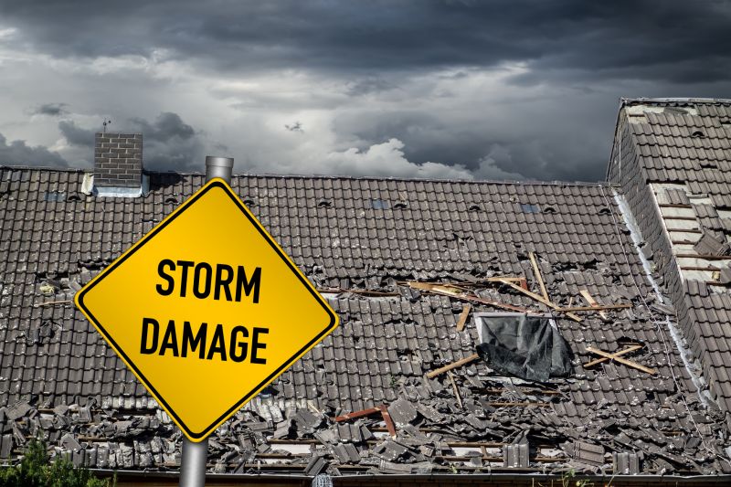 Storm Damage Roof Repair in Milton, DE