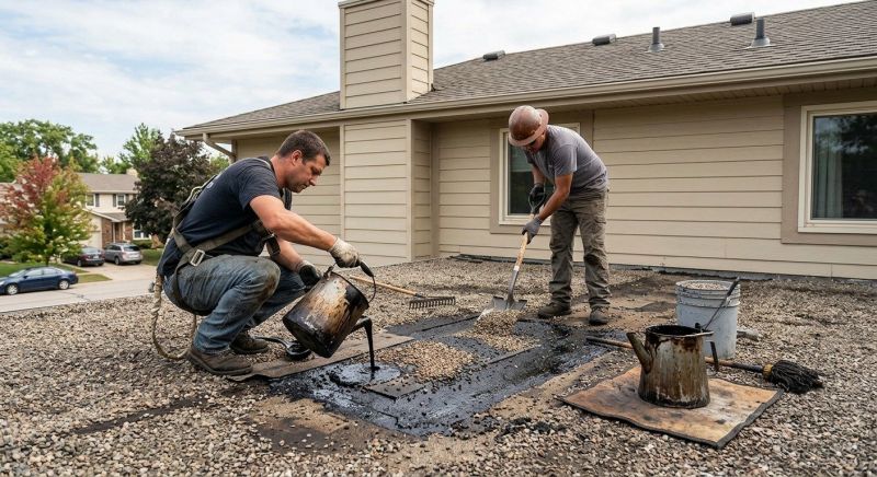 Tar And Gravel Roof Repair in Bridgeville, DE