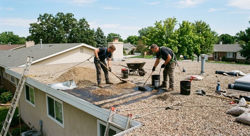 Tar And Gravel Roof Repair in Dagsboro, DE
