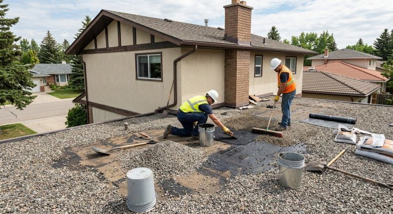 Tar And Gravel Roof Repair in Dewey Beach, DE