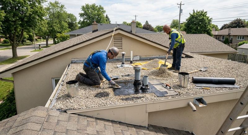 Tar And Gravel Roof Repair in Greenwood, DE