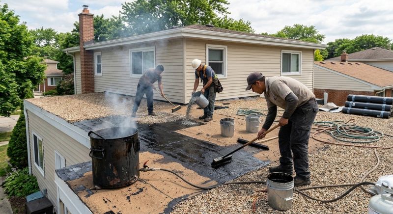 Tar And Gravel Roof Repair in Ocean City, MD