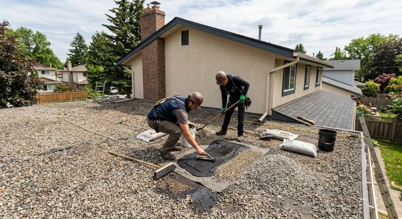 Tar And Gravel Roof Repair in Ocean View, DE