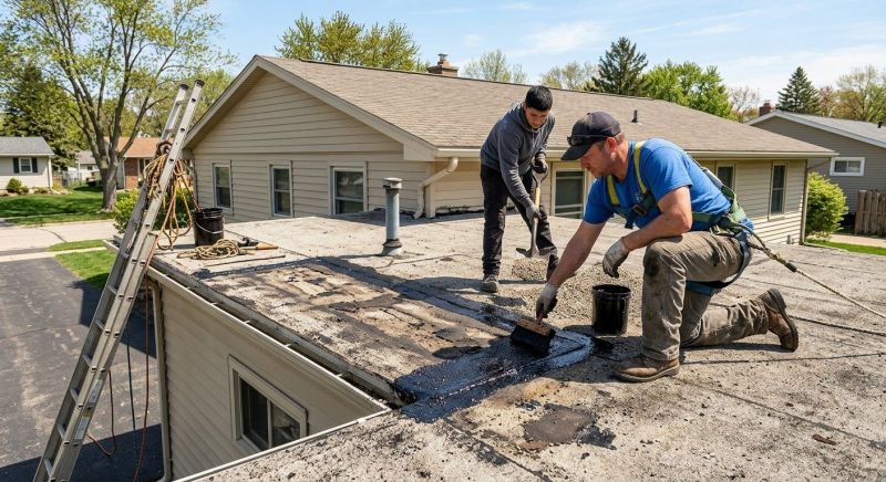 Tar And Gravel Roof Repair in Ocean View, DE