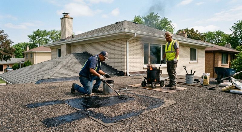 Tar Roof Repair in Bridgeville, DE
