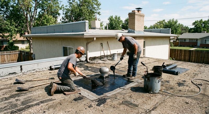 Tar Roof Repair in Greenwood, DE
