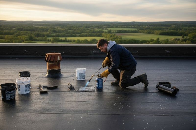 Tar Roof Repair in Millsboro, DE