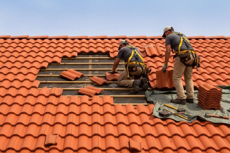 Tile Roof Repair in Milton, DE