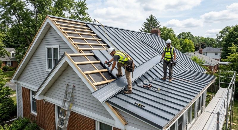 Tin Roof Installation in Bethany Beach, DE