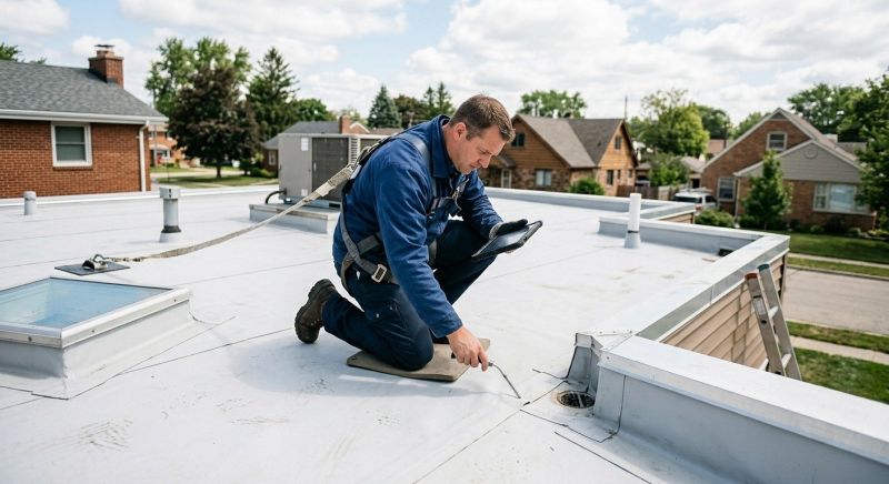 Tpo Roof Inspection in Millsboro, DE