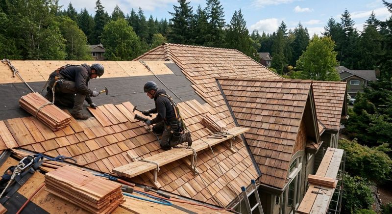 Wood Roofing Installation in Berlin, MD