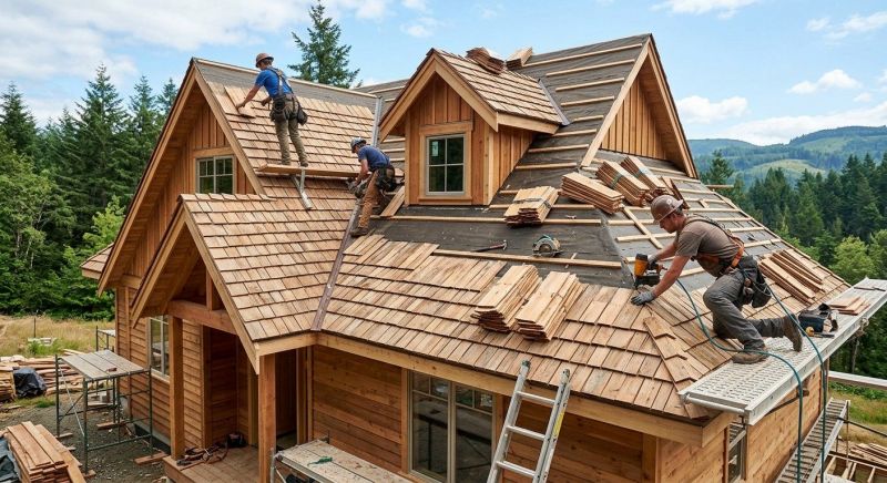 Wood Roofing Installation in Delmar, DE