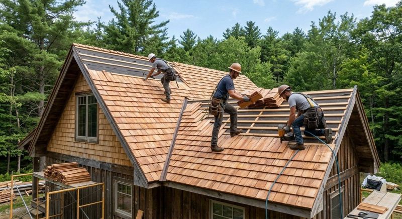 Wood Roofing Installation in Millville, DE