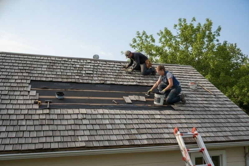 Wood Shake Roof Repair in Salisbury, MD