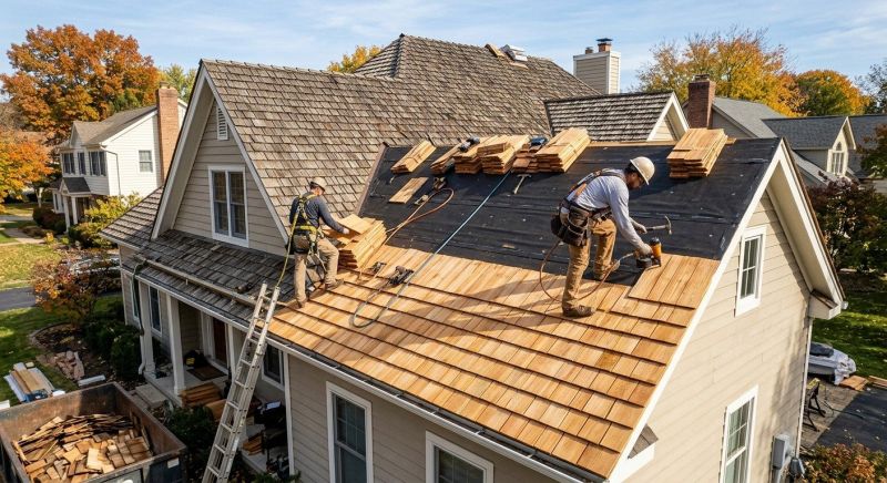 Wood Shake Roof Replacement in Berlin, MD