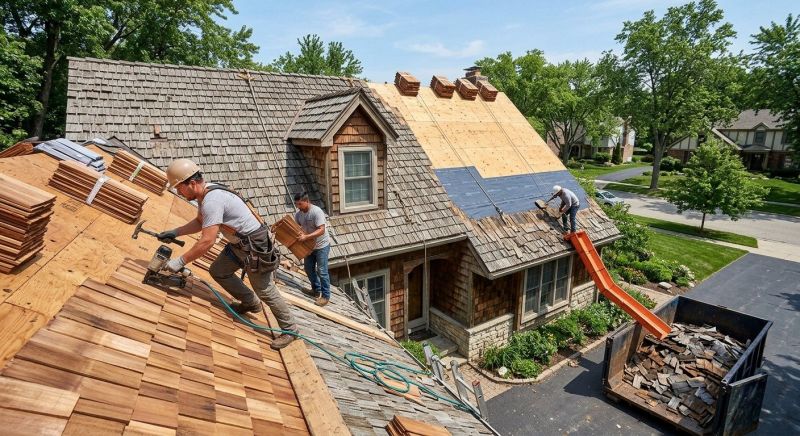 Wood Shake Roof Replacement in Lewes, DE