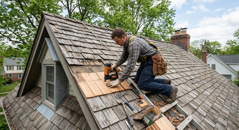 Wood Shingles Repair in Millsboro, DE